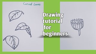 art drawing ideas for beginners easy  simple drawing tutorial for beginners [upl. by Ecyar]