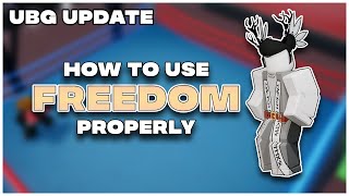 HOW TO USE FREEDOM STYLE PROPERLY  UNTITLED BOXING GAME [upl. by Annodam]