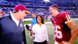 Colt McCoy No means NO interview [upl. by Lenka]