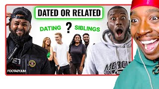 Reaction To Harry Pinero convinced siblings are dating  Dated or Related EP 1 [upl. by Salvadore]