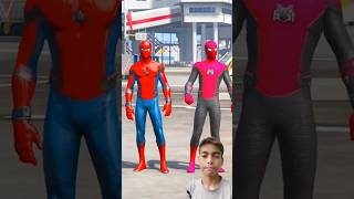 RANDOM SUPERHEROS VS SUPERGIRL BATTLE  GTA V🔥S2 shorts​ short​ [upl. by Imas]