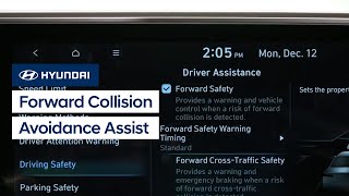 Forward Collision Avoidance Assist  Hyundai [upl. by Cornish]