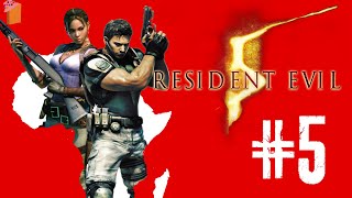 Spongejay1 Plays Resident Evil 5  Part 5  A LITTLE BOAT RIDE [upl. by Esimehc]