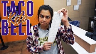 Keto Taco Bell Is It Possible [upl. by Tomasine918]