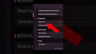 COMO FAZER A MOVIMENTAÇÃO DE TELA PARADA NO FF freefire ff freefirebrasil nobru shortsfreefire [upl. by Maighdiln]