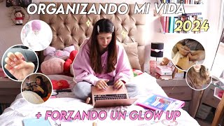 Organizando mi vida para el 2024 motivacion Glow up Life Binder volviendo a la rutina 💖 [upl. by Eneleahs805]