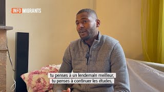 Ibrahima demandeur dasile depuis 2 ans  quotJe reste actif pour ne pas penser que je ne vaux rienquot [upl. by Fawnia]