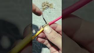 Easy wire Jointing trick electricalconstruction infrastructure [upl. by Lerad]