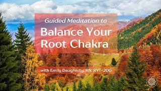 Guided Meditation to Balance Your Root Chakra  Muladhara Chakra Meditation [upl. by Raimund]