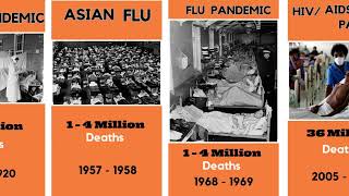 The Deadliest Pandemics in History 2024 [upl. by Helve]