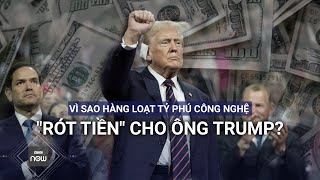 Sau vụ ám sát hụt ông Trump bất ngờ được loạt tỉ phú công nghệ rót tiền tranh cử Vì sao  VTC Now [upl. by Enelkcaj42]