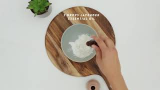 Face Powder Recipe  How To Make DIY Homemade Foundation Powder Arrowroot Powder and Kaolin Clay [upl. by Wolbrom890]