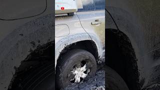 Defender with a bad tires off road test drive  watch the full video on our channel [upl. by Ardnaeel]