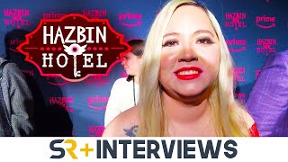 Vivienne Medrano Talks Hazbin Hotel On The Red Carpet [upl. by Ardnad]