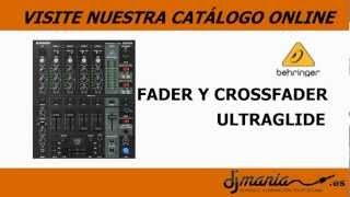 Mezclador DJ con efectos Behringer DJX 750 [upl. by Yentiw]