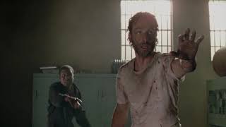 The Walking Dead S3E4  Rick vs Andrew [upl. by Akehsal]