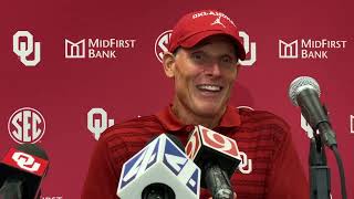 Oklahoma Football Brent Venables Auburn postgame press conference [upl. by Ohl]