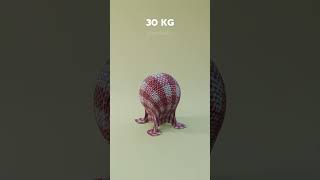 Satisfying Cloth Simulation 1 KG Vs 1000 KG In blender [upl. by Gresham155]