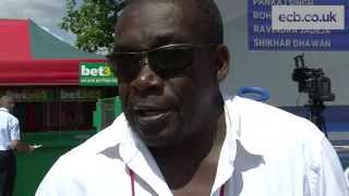 Former England bowler Gladstone Smalls cricketing memories [upl. by Suaeddaht]