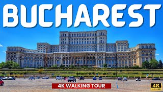 Bucharest Romania 🇷🇴 Walking tour of BUCHAREST the INCREDIBLE capital of ROMANIA [upl. by Diskin]