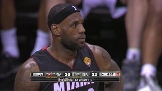 LeBron James Fulll Highlights 2014 Finals G2 at Spurs  35 Pts 10 Rebs [upl. by Leira]