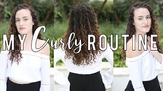 Curly Hair Comprehensive Routine  What I do for Seborrheic Dermatitis [upl. by Kenn451]