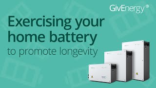 Exercising Your Home Battery to Promote Longevity [upl. by Nolita746]