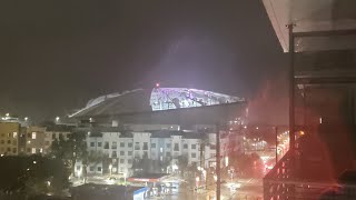 Tropicana Field Damage  Hurricane Milton [upl. by Ileray]