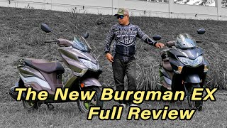 The New Suzuki Burgman Street EX Full Review [upl. by Yoong]