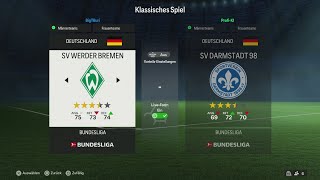 FC 24021 23Spieltag 2324 SV Werder Bremen gegen SV Darmstadt 98 240224 quot💚quot HDPS5 [upl. by Lachish]