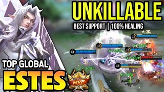 ESTES BEST BUILD 2023  TOP GLOBAL ESTES GAMEPLAY  MOBILE LEGENDS✓ [upl. by Quill]