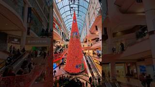 Eaton Centre Christmas Tree Winterville Light Show eatoncentre christmastree torontolife [upl. by Yur]