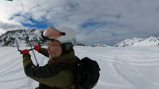 Snowkiting Obertauern 360Grad 14 2 2024 [upl. by Stralka]