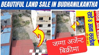 Beautiful Land Sale in Budhanilkantha Kathmandu  Adhikari Real Estate  Ghar Jagga Kathmandu [upl. by Ojahtnamas]