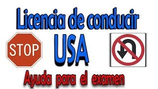 Ayuda para pasar el examen de la licencia USA 3ra Parte [upl. by Arretahs]