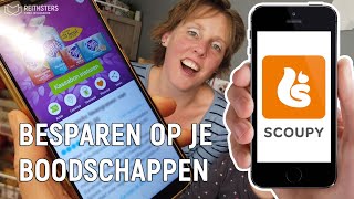 SCOUPY APP  BESPAREN OP JE BOODSCHAPPEN  VLOG 99 [upl. by Barrett]