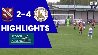 HIGHLIGHTS Maybole 24 Kilwinning Rangers [upl. by Lishe]