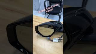 corvette 2022 corvette C8 side mirrors power fold [upl. by Assen122]