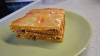 Posilkacz  Recept  LASAGNE z máslové dýně [upl. by Mccarty]