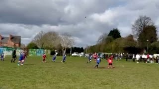 Goalkeeper scores a goal [upl. by Clancy]