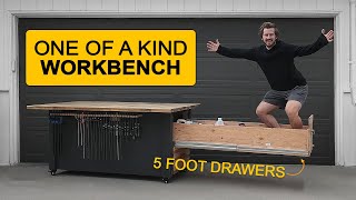 Giant Workbench with 5 Foot Drawers [upl. by Dammahom408]