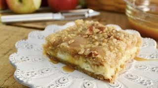 Apple Streusel Cheesecake Bars Recipe  RadaCutlerycom [upl. by Holihs]