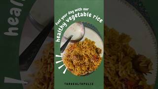 HEALTHY amp QUICK VEGETABLE RICE [upl. by Westphal]