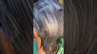 Rebonding at home  Hair rebounding  Hair treatment  Straightening [upl. by Wimsatt961]