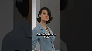 Dolceamp Gabbana runway then VS now fashion shorts [upl. by Solis806]