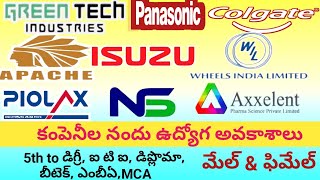 Govt Andhrapradesh Tarapuna Job Mela  Male And Female Jobs  5th Clas To Degree Diploma Btech Mba [upl. by Lounge]