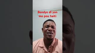 Patrick prince Bondye di yon mo pou hayiti [upl. by Ydne]