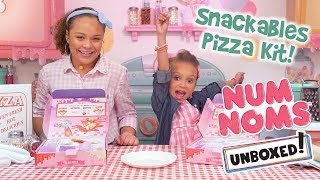 UNBOXED  Num Noms  Season 4 Episode 2 Snackables Pizza Kit [upl. by Oeflein920]