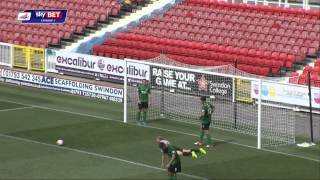 Swindon v Scunthorpe  League One Highlights [upl. by Ahsii]