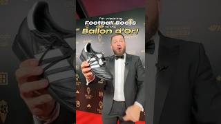 I Wore Football Boots To The Ballon dOr 🤣 [upl. by Aitsirk]